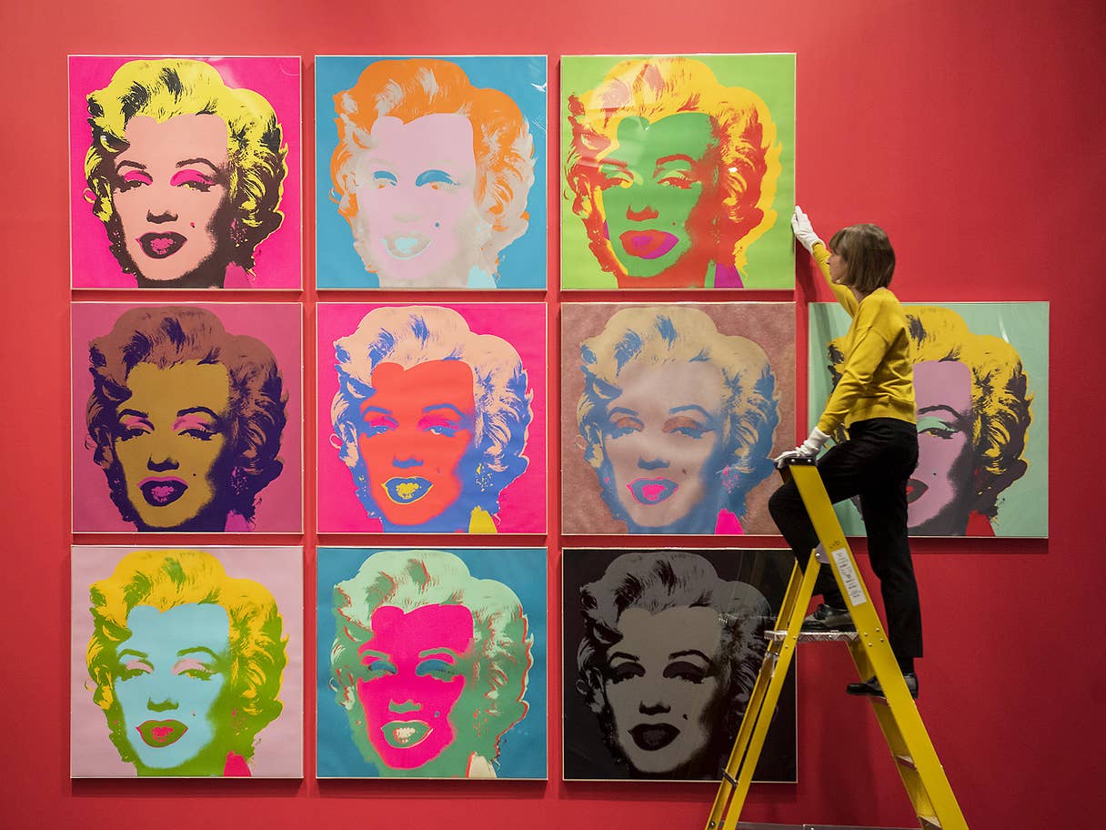 ik heb honger studio Almachtig Andy Warhol – Serie Marilyn Monroe – Art Gallery 66