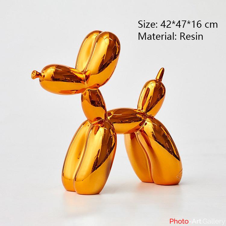 Jeff Koons  (goud)