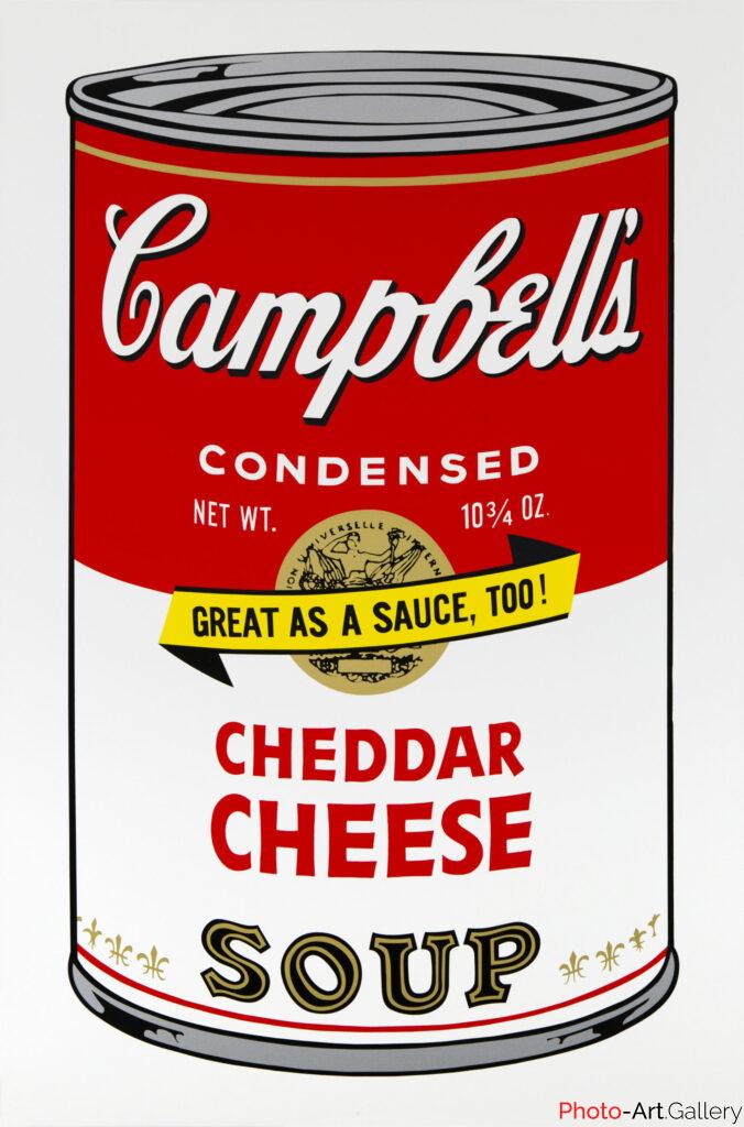 Andy Warhol Campbell's Soup Can II Portfolio Ceddar Cheese II.63