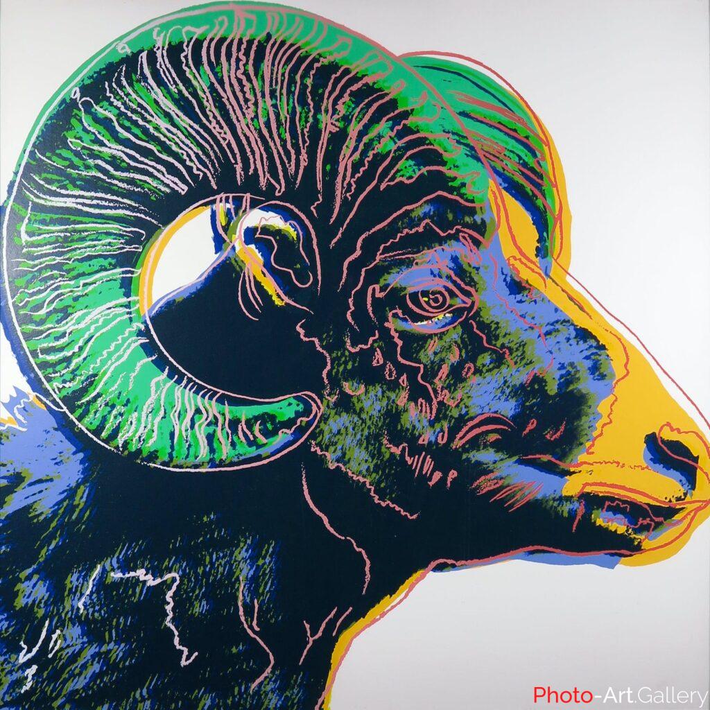 Andy Warhol - Serie Endangered Species 1983 