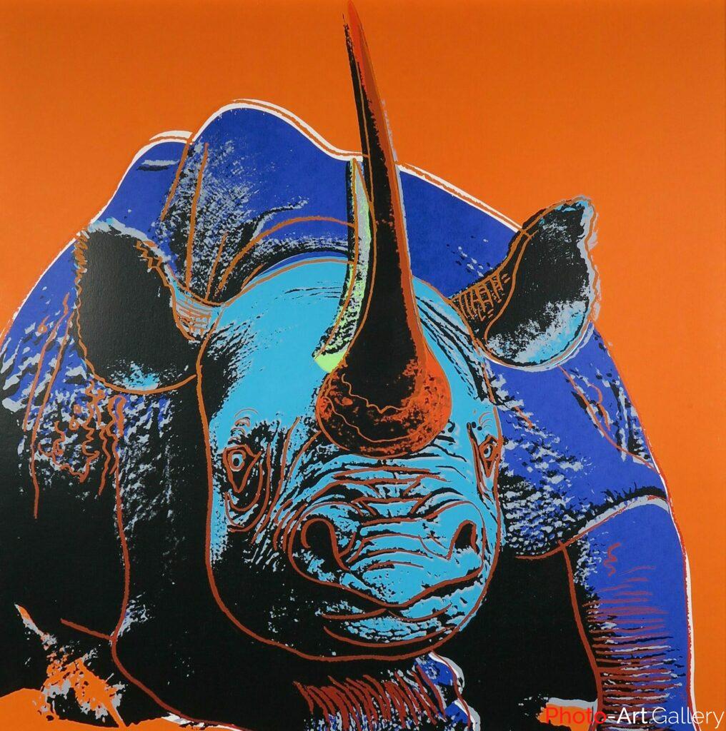 Andy Warhol - Serie Endangered Species 1983 
