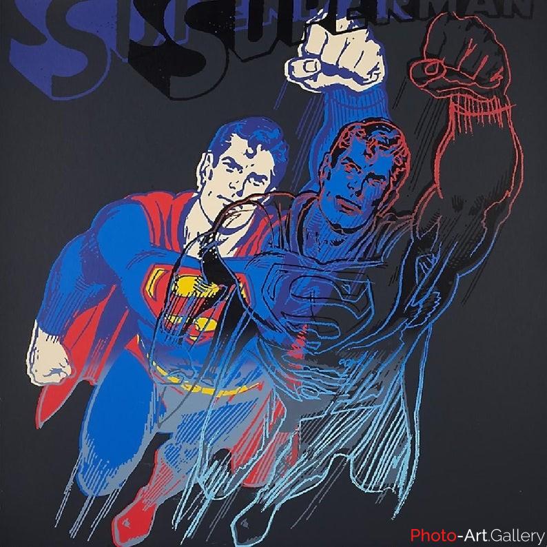 Andy Warhol - II.260: Superman