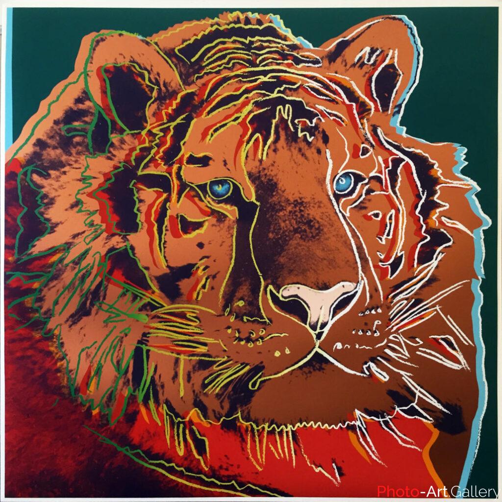 Andy Warhol - Serie Endangered Species 1983 