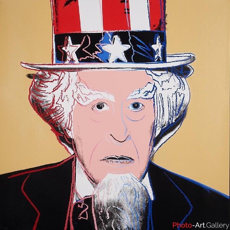 Andy Warhol - II.259: Uncle Sam