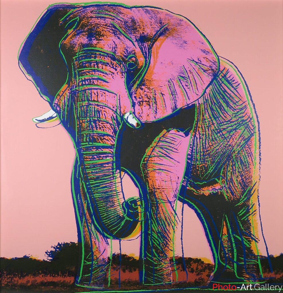 Andy Warhol - Serie Endangered Species 1983 